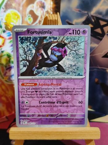 Fortusimia reverse rare 44/131 Évolutions Prismatiques