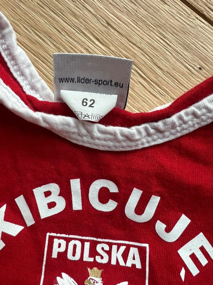 Lot de 2 bodies garçon 3 mois cars / kibicuje z tatą bon état - photo numéro 4