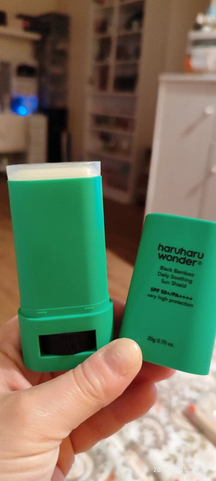 Kbeauty Haruharu Wonder Écran Solaire Black bamboo daily Soothing Sun Shield Spf 50 PA4+ 20 gr - photo numéro 6