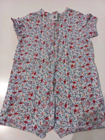 Pyjama combishort 12 mois Petit Bateau