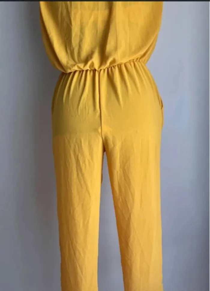 Combinaison jaune taille unique - photo numéro 4
