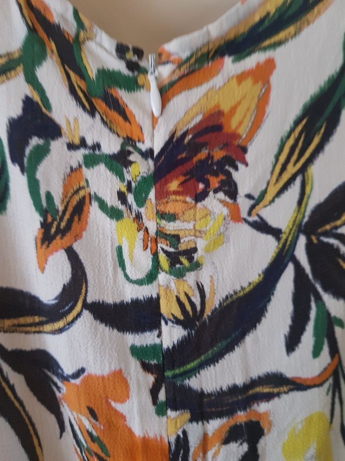 Robe longue fleurie – Multicolore - photo numéro 4