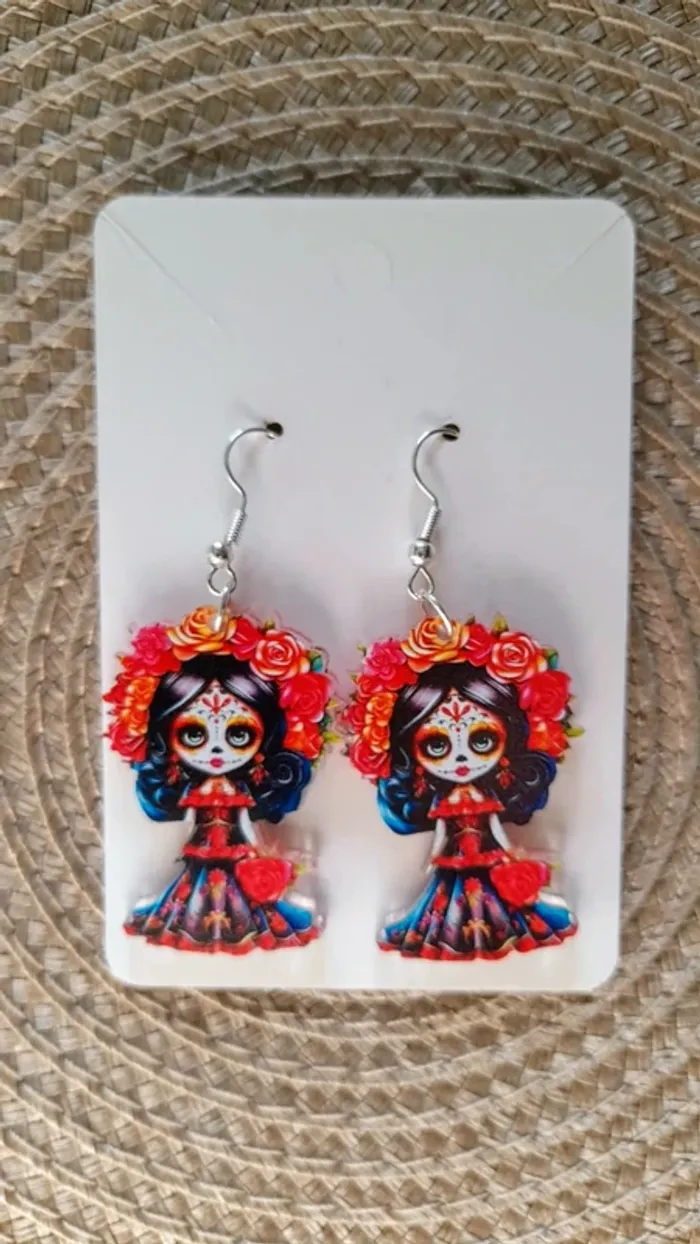 Boucles d'oreilles Halloween neuves