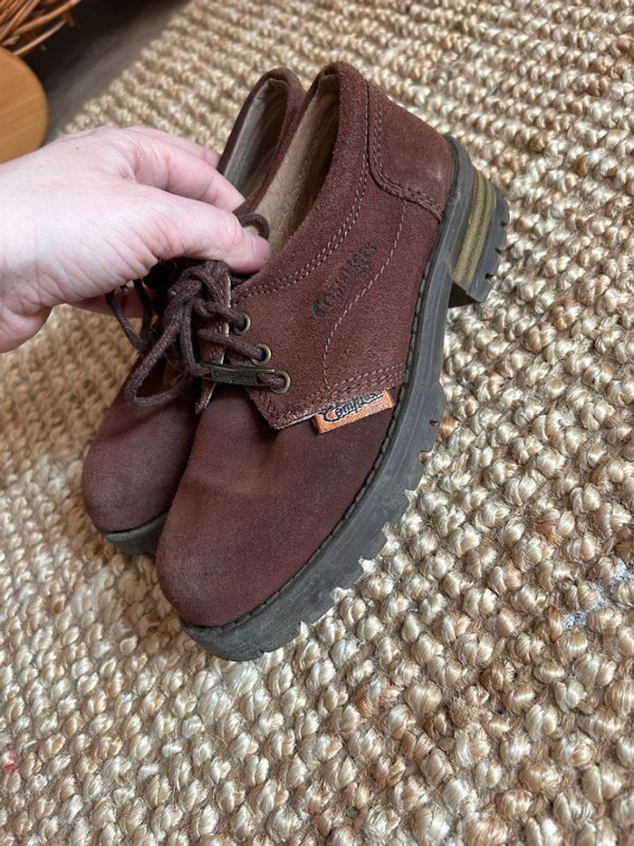Chaussure vintage complices daim élégante 32 - photo numéro 4