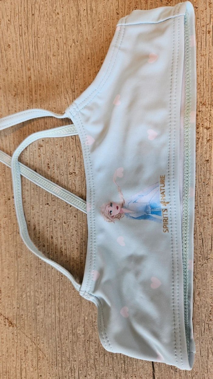 Bikini pour fille bleu très clair, Disney, Frozen II, 4 ans - photo numéro 4