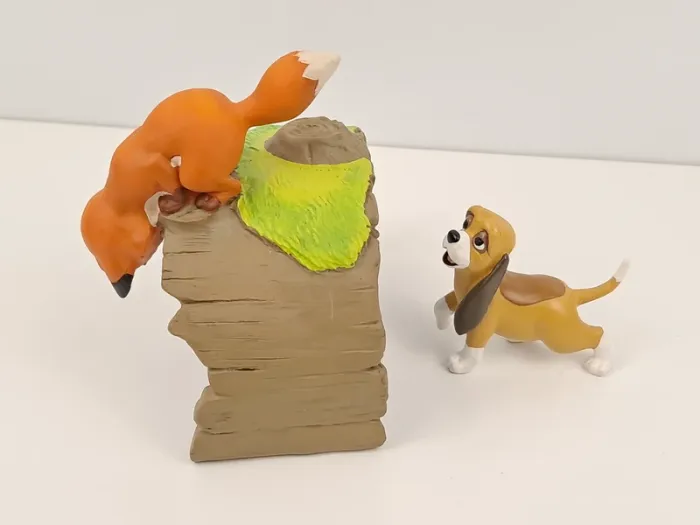 Figurines de Rox et Rouky de Walt Disney - photo numéro 4