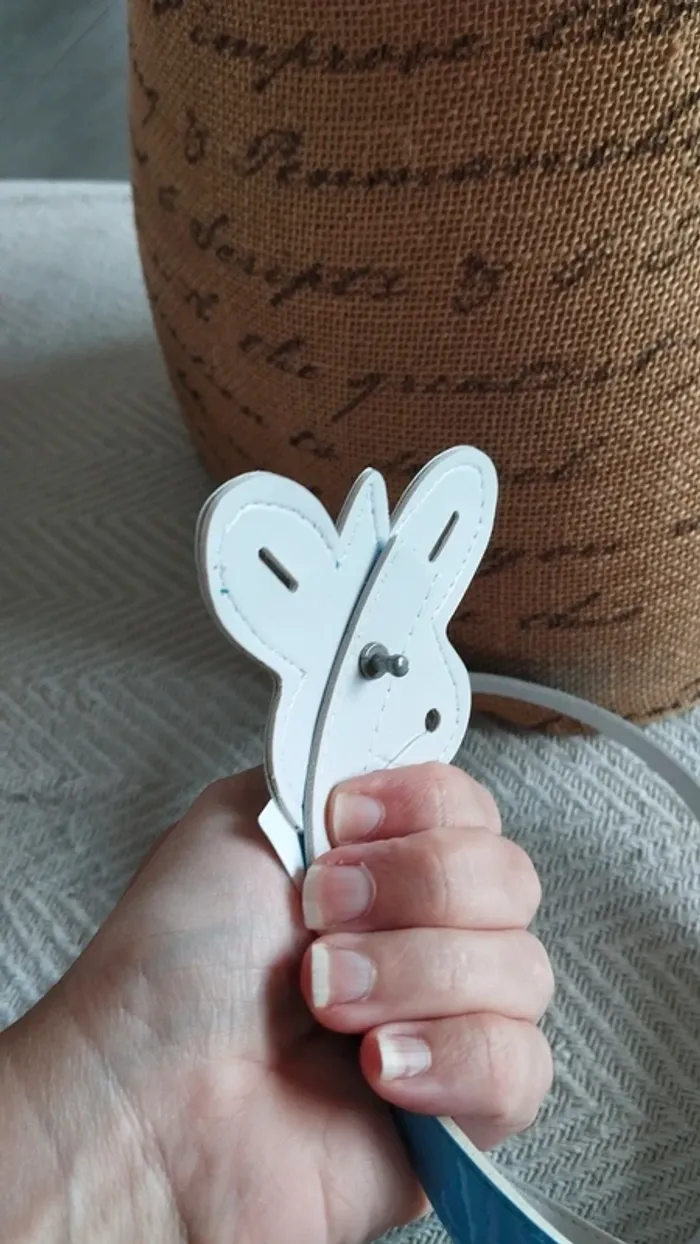 Ceinture fille bleu brillante 65 cm - photo numéro 7