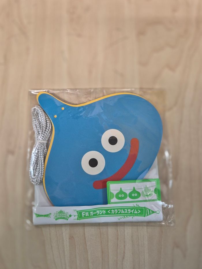 Guirlande papier Dragon Quest Slime