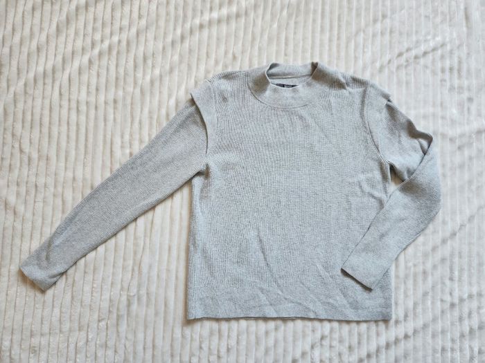 Pull gris clair Esprit – Taille M – Très bon état