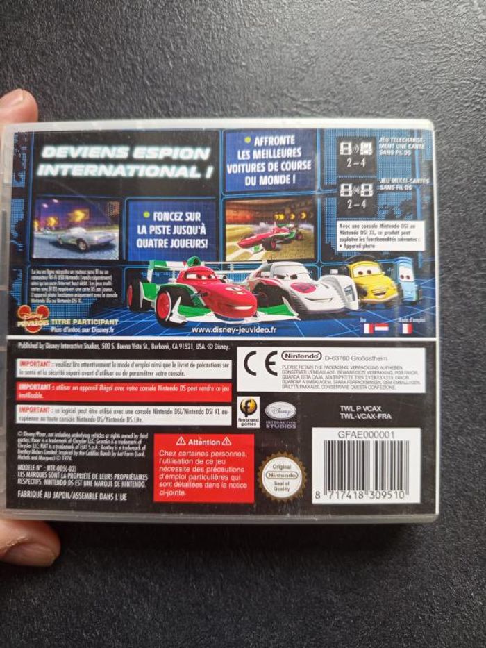 Nintendo - DS - Disney - Pixar - Cars 2 - photo numéro 2
