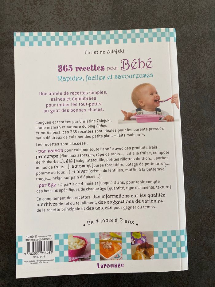 Livre de Recettes pour bébé - photo numéro 3