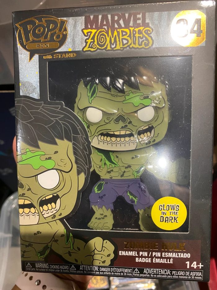 Pin's funko Marvel loungefly hulk