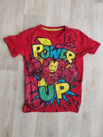 Tee shirt garçon rouge