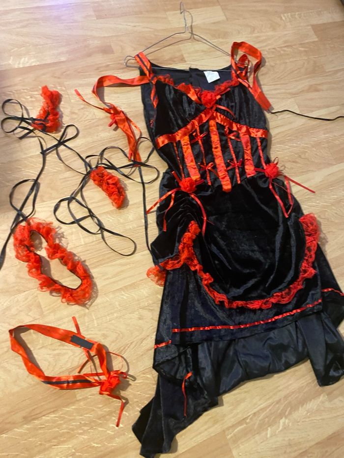 Robe French Cancan déguisement taille 40
