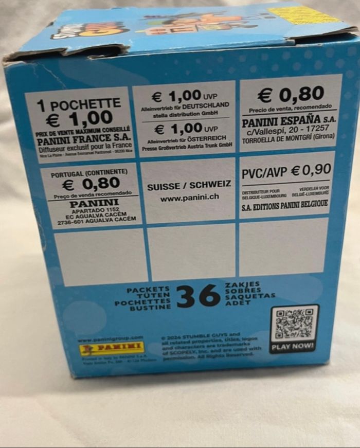 Box panini Stumble Guys neuve scellée - photo numéro 4