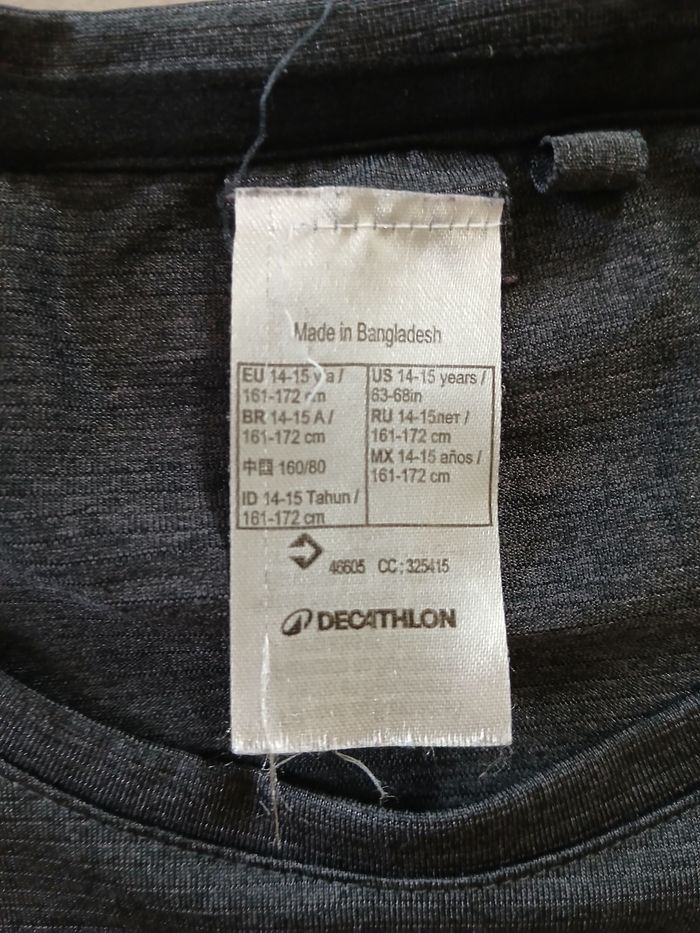 Tee-shirt sport - photo numéro 3
