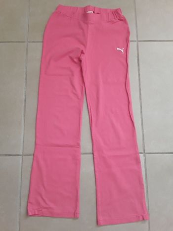 Pantalon de sport rouge fille 10 ans PUMA NEUF