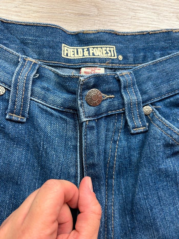 Jean Carpenter Field & Forest Workwear Cargo Vintage 75% Coton 25% Polyester W32 L32 - photo numéro 10