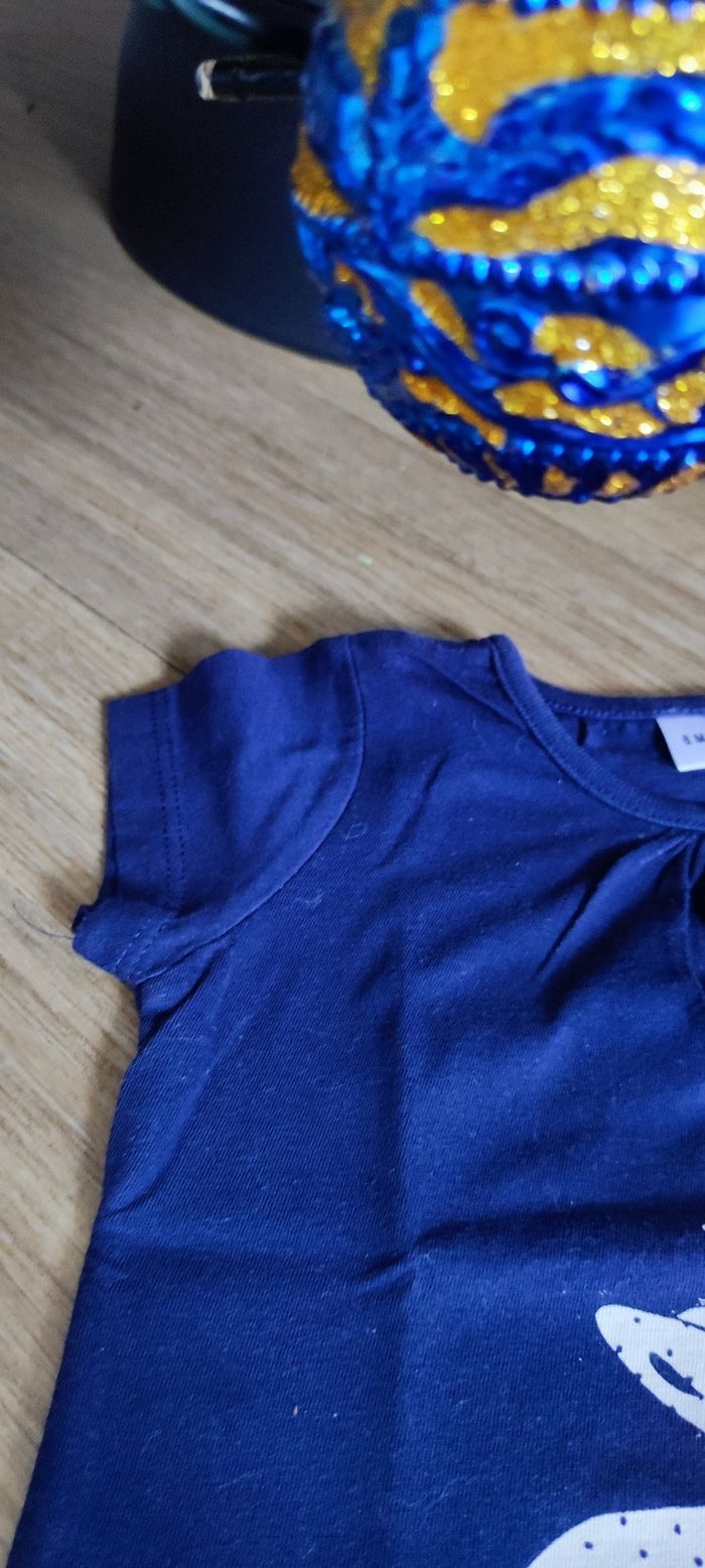 đ° Joli Tee-shirt Bleu Marine "Love" - 6 Mois âš - photo numĂ©ro 4