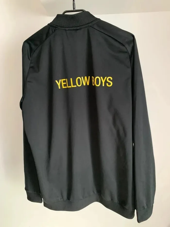Zipper à capuche noir football taille L - photo numéro 8
