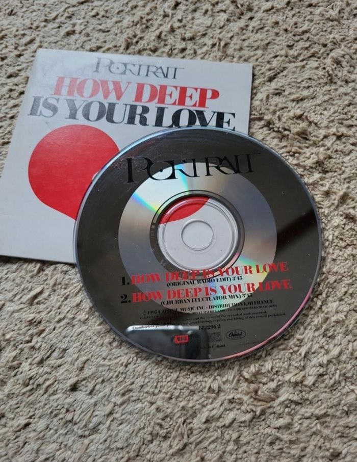 CD 2 titres de Portrait How deep is your love - photo numéro 3