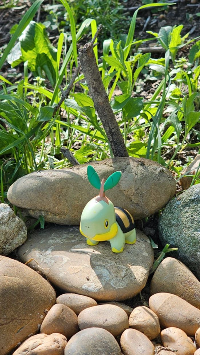 Super figurine Pokemon Nintendo tortipouss - photo numéro 2