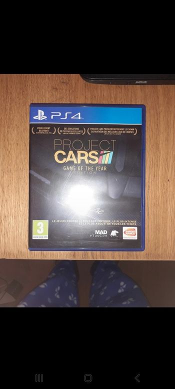 Jeux PS4 Project Cars