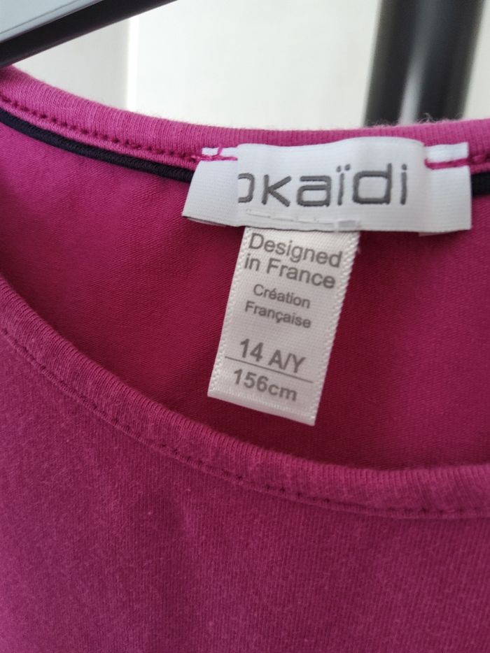 Tee Shirt   enfant  14 ans   Okaïdi - photo numéro 4