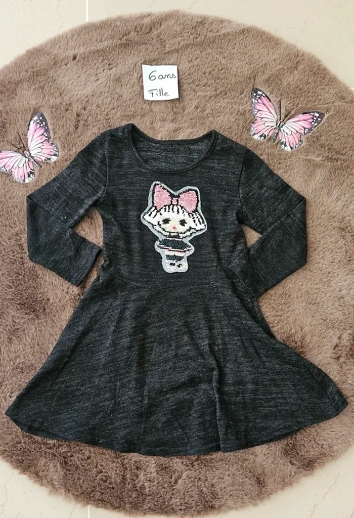 Robe pull légère lol surprise 6 ans fille