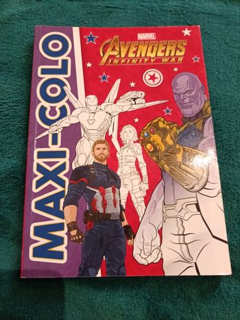 Coloriage avengers 