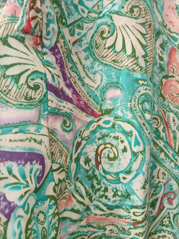 Blouse été sans manches fleurie - photo numéro 4
