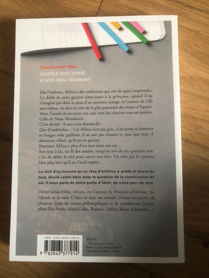 Quand je serai grand je serai Nana Mouskouri - David Lelait Helo - photo numéro 2