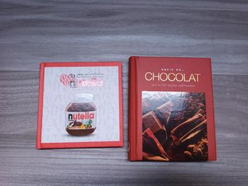 Livre de recettes envie de chocolat