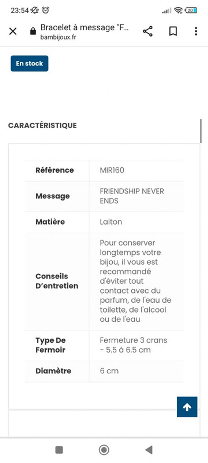 Bracelet/Jonc BAM - photo numéro 6