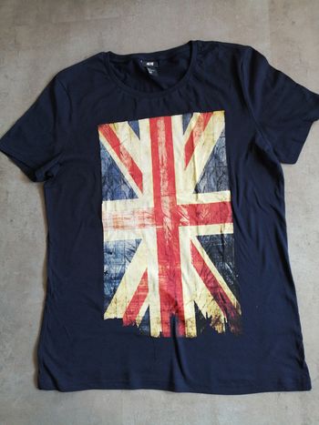 T-shirt marine Taille M H&M