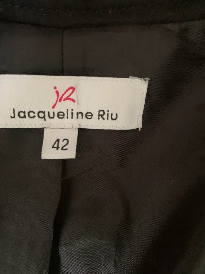 Blazer noir attaché original Jacqueline Riu taille 42 - photo numéro 12