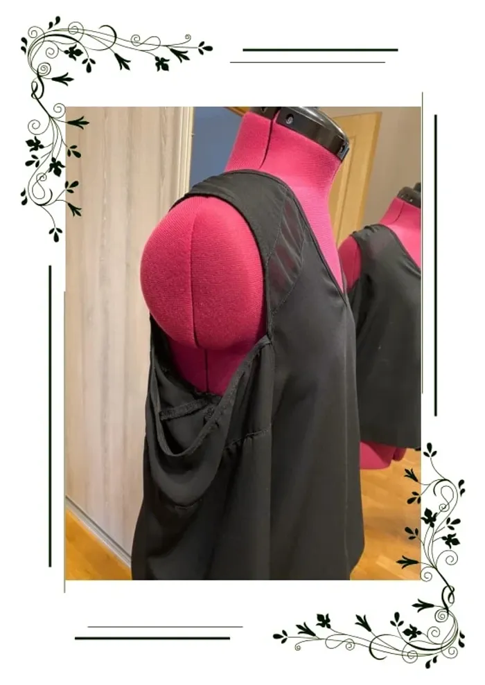 ASOS Blouse black, Femme, Taille: 38, Noir - photo numéro 2