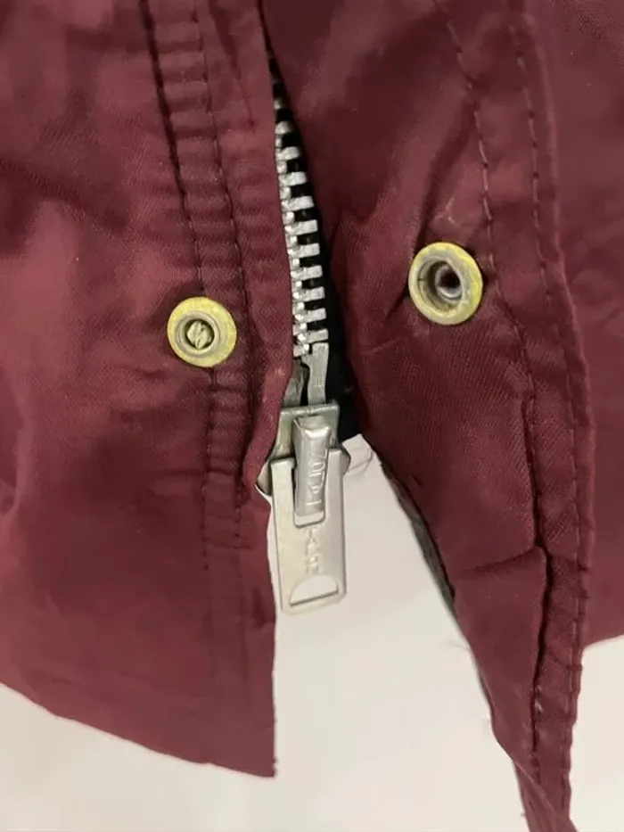 Parka jacket Oshkosh burgundy Mens XL - photo numéro 9