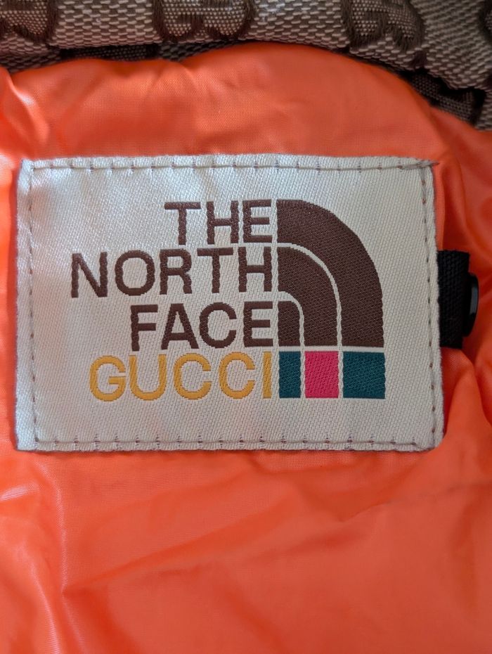 Veste the north face x Gucci vert taille M - L - photo numéro 2