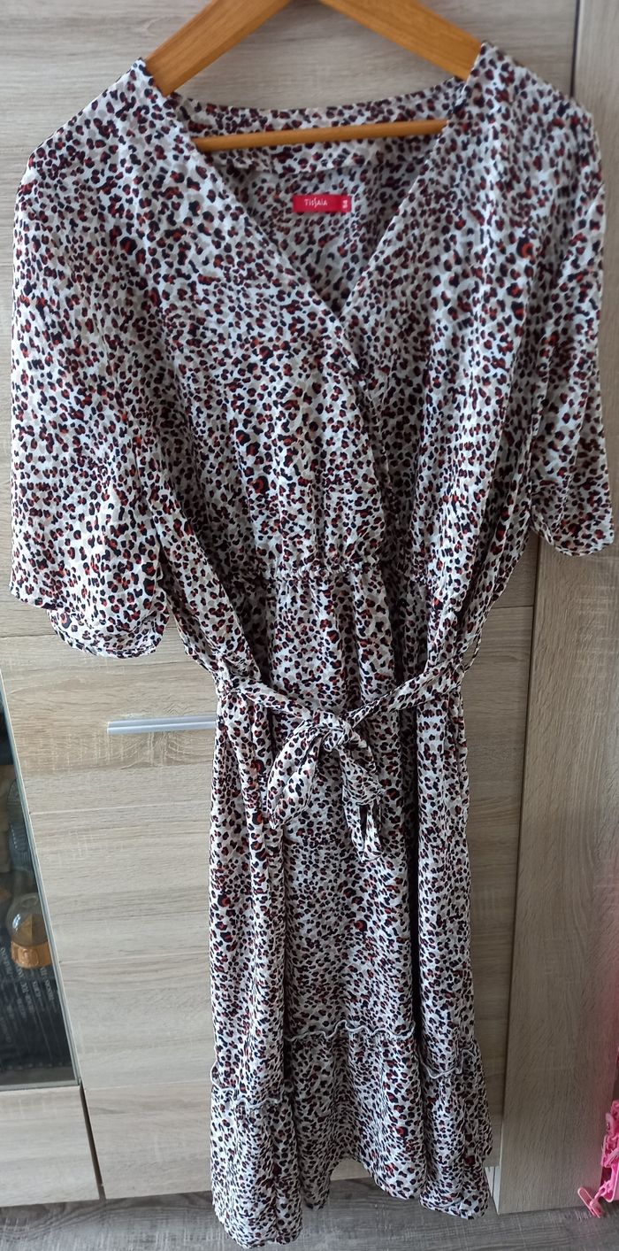 Robe léopard femme