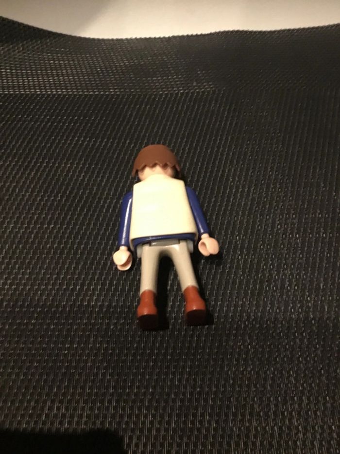 Playmobil figurine homme veste sans manches hôpital ambulance - photo numéro 3