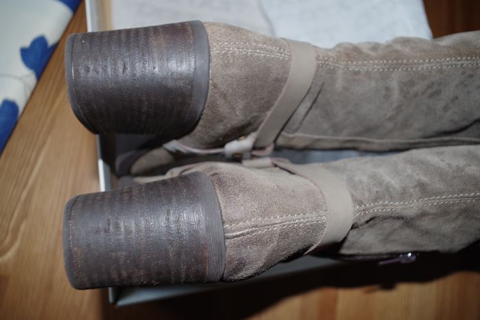 Bottes TEXTO en Cuir MARRON T 38 - photo numéro 3