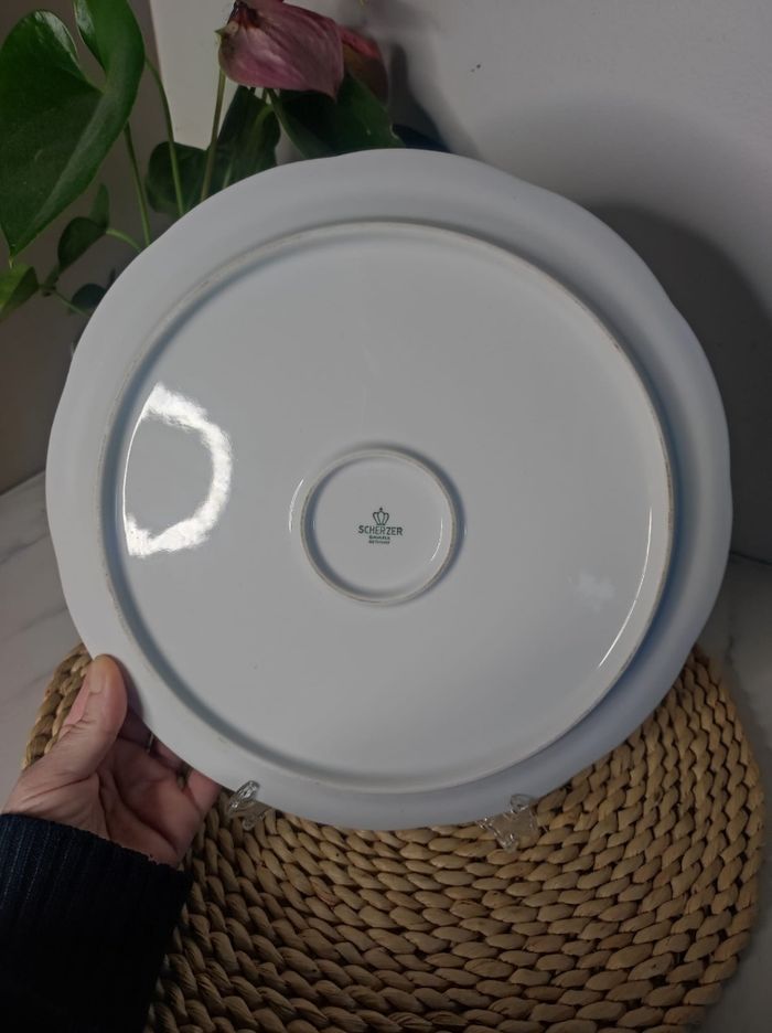 Plat en porcelaine - photo numéro 4
