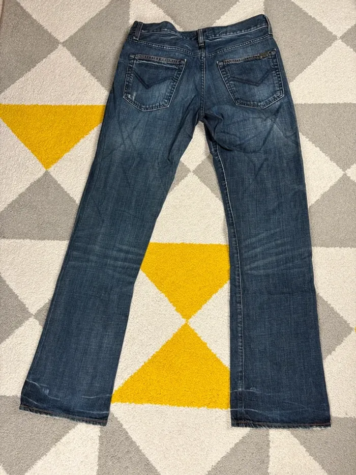 Jean Energie | Bleu délavé | Taille W33 - photo numéro 3