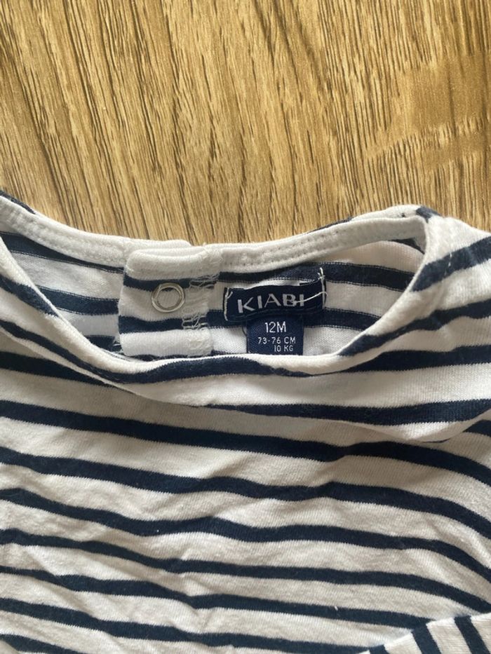 T-shirt manche longue taille 12 mois - photo numéro 3