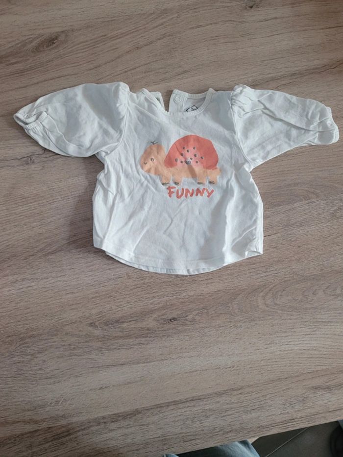 Lot Tee-shirt longue manche 3 mois - photo numéro 7