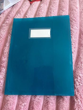 Lot protège cahier