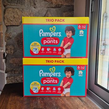 Couche taille 6  Pampers culotté : 192 Culottes Pants Couches