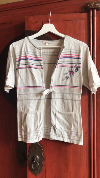Kenzo junior gilet argenté taille M 14 ans