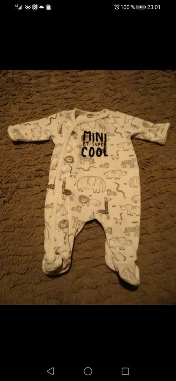 Pyjama 1 mois